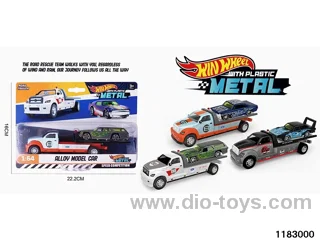 Alloy pull back car