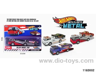 Alloy pull back car