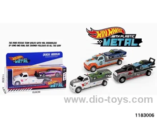 Alloy pull back car