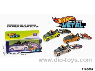 Alloy pull back car