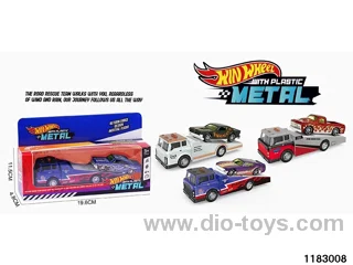 Alloy pull back car