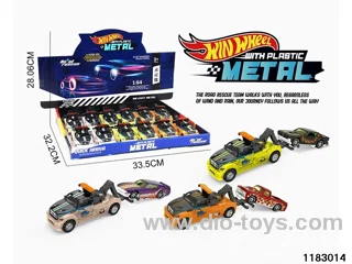 Alloy pull back car