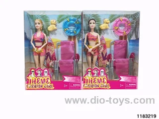 11.5-inch 11-joint Barbie Doll Set