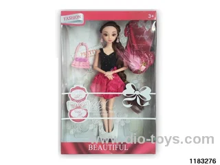 11.5-inch 12-joint Barbie Doll Set