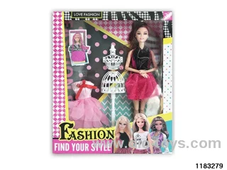 11.5-inch 12-joint Barbie Doll Set