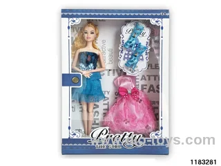 11.5-inch 12-joint Barbie Doll Set