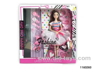 11.5-inch 12-joint Barbie Doll Set