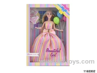 11.5-inch 9-joint Barbie Doll Set