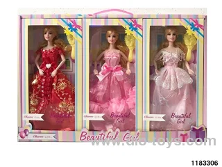 11.5-inch 9-joint Barbie Doll Set