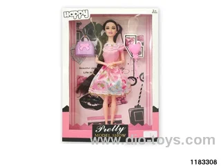 11.5-inch 9-joint Barbie Doll Set