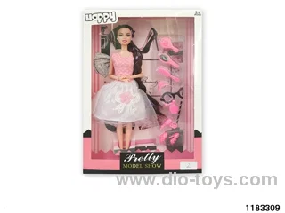 11.5-inch 9-joint Barbie Doll Set