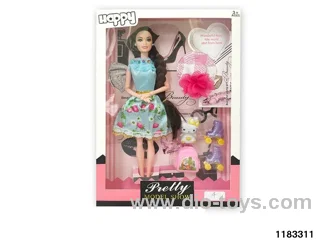 11.5-inch 9-joint Barbie Doll Set