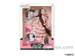 11.5-inch 9-joint Barbie Doll Set