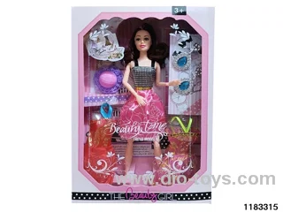 11.5-inch 11-joint Barbie Doll Set