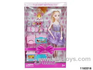 11.5-inch 9-joint Barbie Doll Set