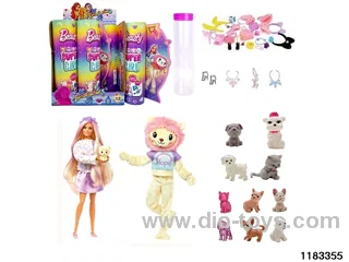 11.5-inch 12-joint Barbie Doll Set
