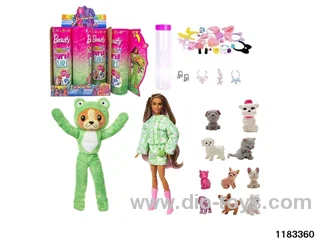 11.5-inch 12-joint Barbie Doll Set