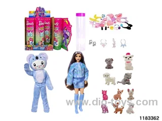 11.5-inch 12-joint Barbie Doll Set