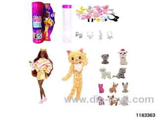 11.5-inch 12-joint Barbie Doll Set