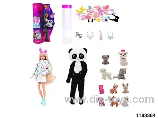 11.5-inch 12-joint Barbie Doll Set