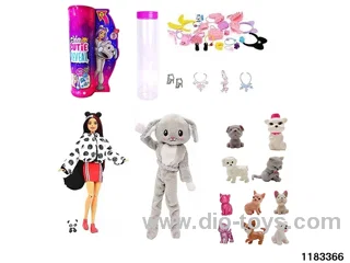 11.5-inch 12-joint Barbie Doll Set