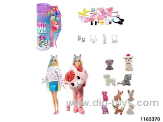 11.5-inch 12-joint Barbie Doll Set