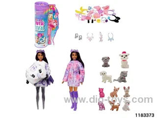 11.5-inch 12-joint Barbie Doll Set