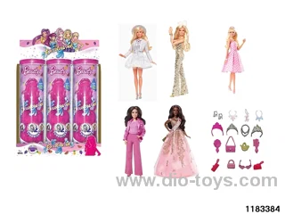 11.5-inch 12-joint Barbie Doll Set