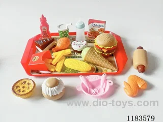 Burger with Large Plate Set