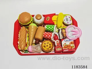 Burger with Large Plate Set
