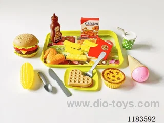 Burger with Medium Plate Set