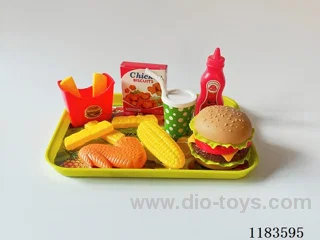 Burger with Medium Plate Set
