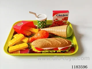Burger with Medium Plate Set