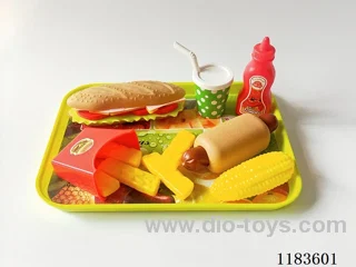 Burger topping set