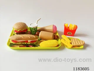 Burger with Medium Plate Set