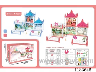 4 Room Villa Toys - No Lights