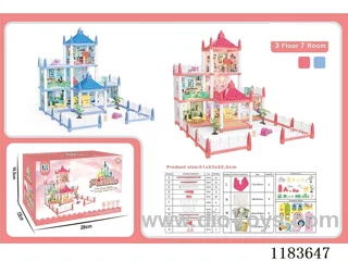 7 Room Villa Toys-No Lights