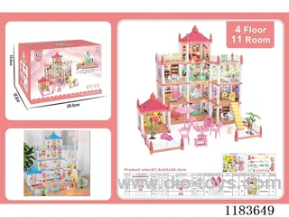 11 Room Villa Toys-No Lights