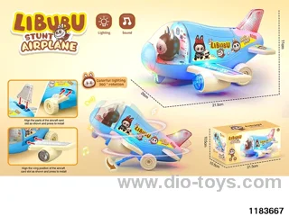 Motorized Aerobatic Spinning Plane