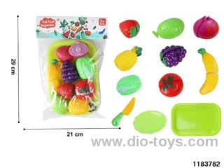 Cuttable Fruit and Vegetable Storage Tray
