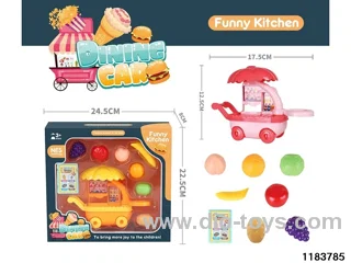 Fruit and Vegetable Food Cart