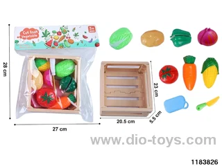 Play House Vegetable Basket Set