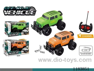 4ch rc car with LED light included battery