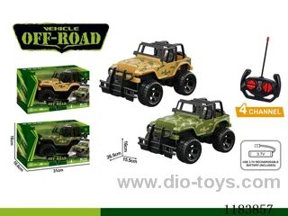 4ch rc car with LED light included battery