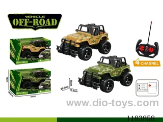 4ch rc car with LED light not included battery