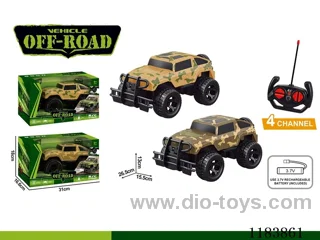 4ch rc car with LED light included battery