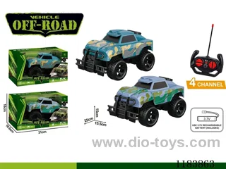 4ch rc car with LED light included battery