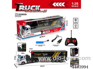 1：28 4ch rc trailers with light included battery
