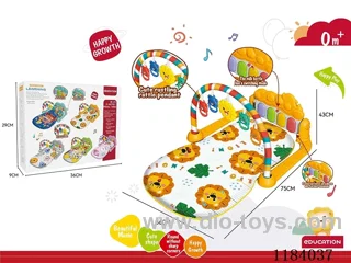Dolphin piano animal blanket pedal piano Assembled: 75*56*43
