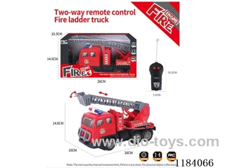 2ch rc fire ladder truck